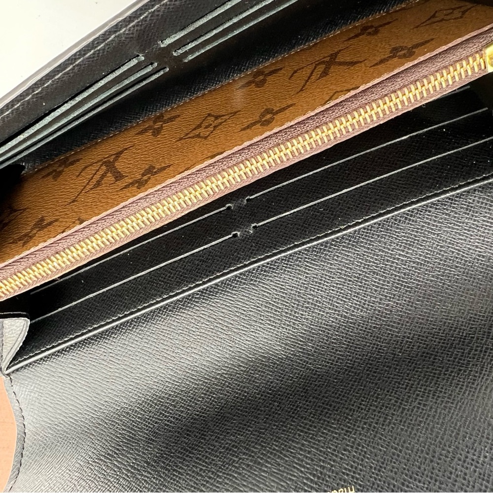 Louis Vuitton Monogram Reverse Long  Portefeuille Sarah wallet in box ❤️ - Picture 6 of 11
